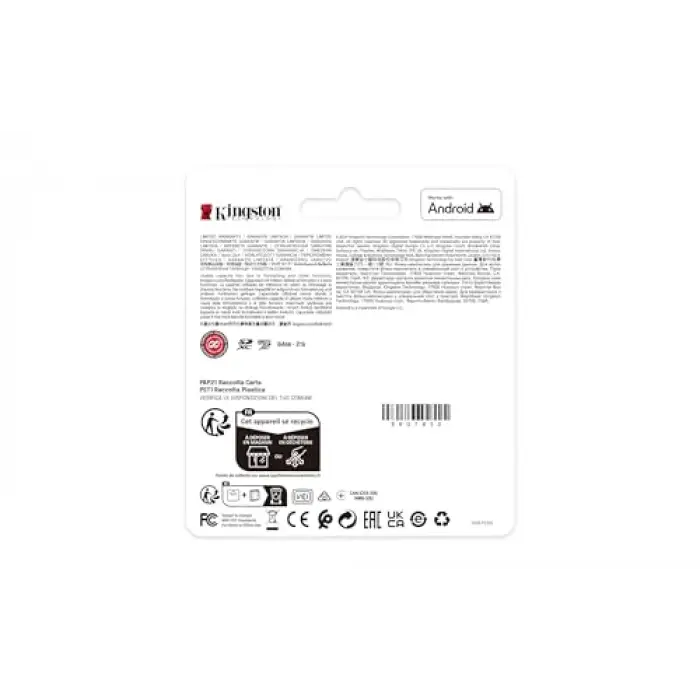 128GB microSDXC Canvas Select Plus Gen3 150MB/s A1 Kart + Adaptör