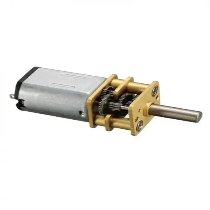 12V 2000 Rpm Redüktörlü Mikro Dc Motor N20 12Mm