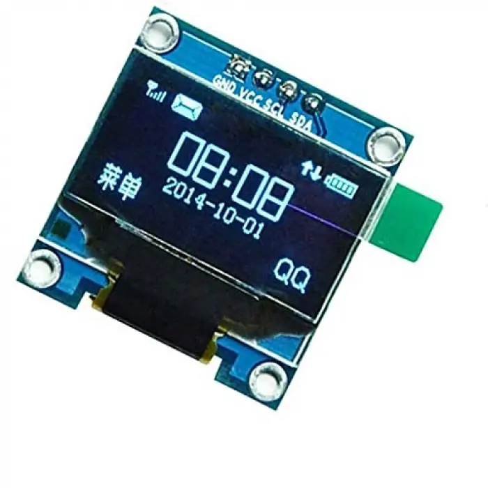 1.3 inch I2C OLED Ekran, SSD1106