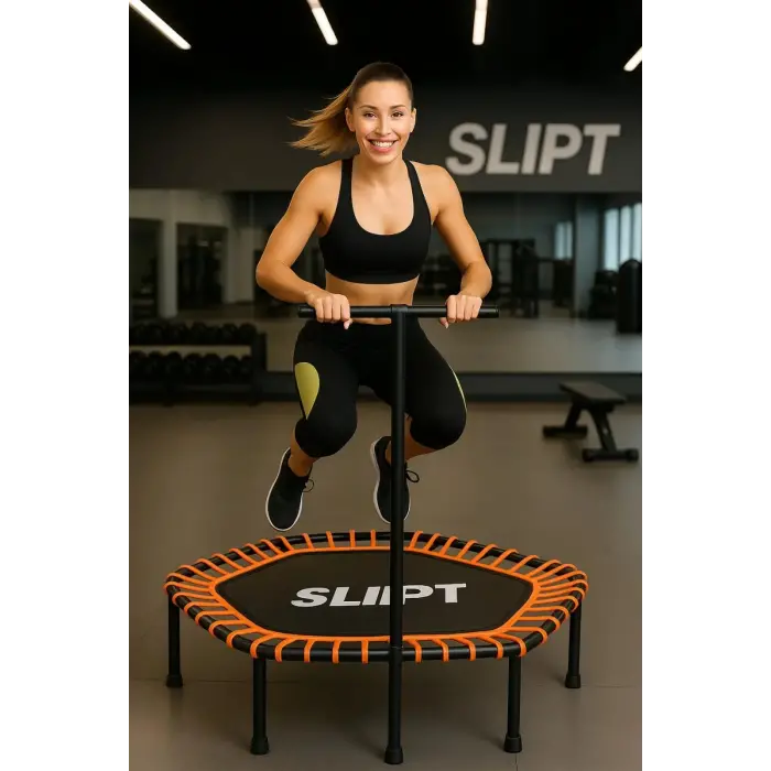 135 cm Altıgen Step Trambolin Siyah, Turuncu Cks-65