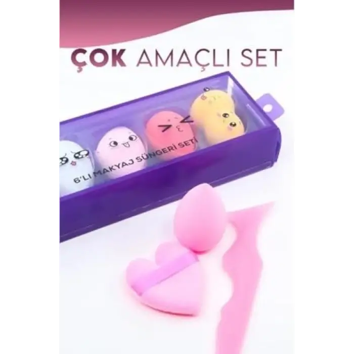 14lü Çok Amaçlı Makyaj Seti