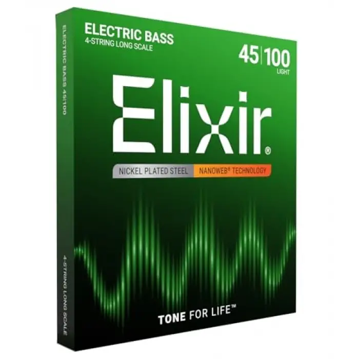 14052 Nanoweb Light bas gitar teli, 4 telli, 45-100