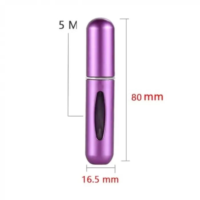 14515 Doldurulabilir Mini Cep Parfüm Şişesi 5 ML