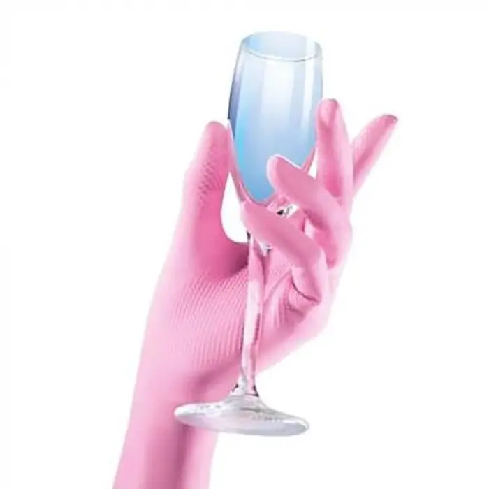 149212 Candy Pink Sensitive Eldiven; %100 Doğal Lateks, M
