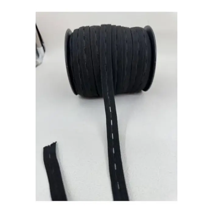 1.5 Cm Ilikli Lastik-siyah-5 Mt