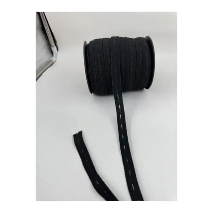 1.5 Cm Ilikli Lastik-siyah-5 Mt