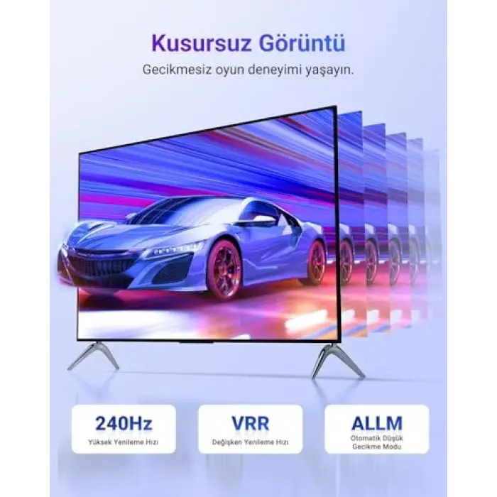 1,5 Metre 8K HDMI Görüntü Aktarım Kablosu, 40179