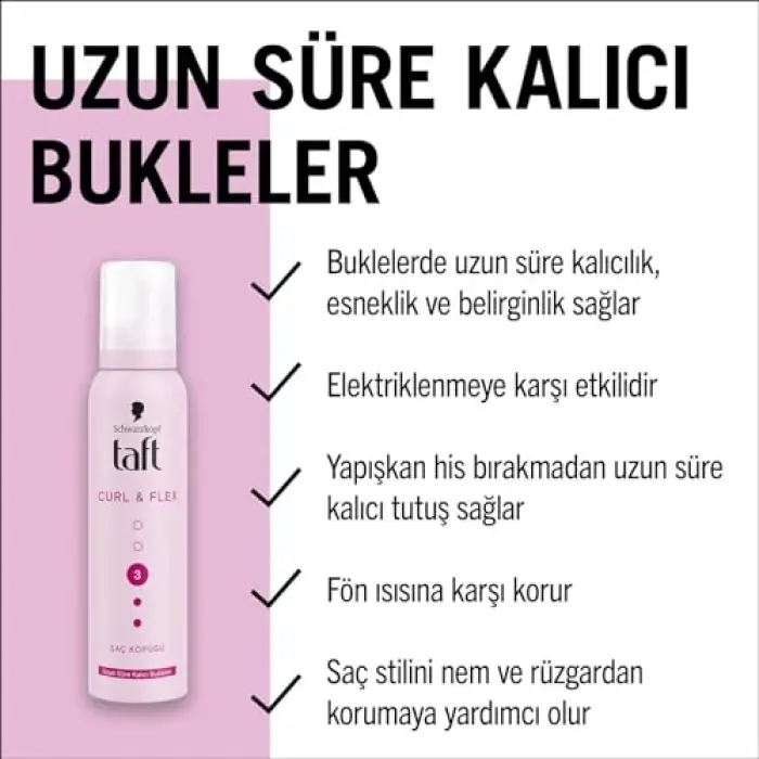 150 ml Curl & Flex Saç Köpüğü