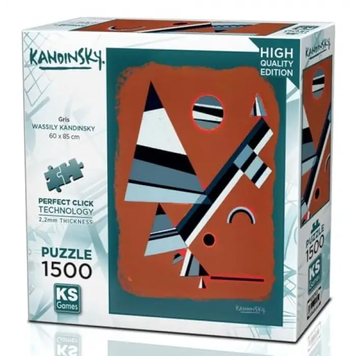 1500 Parça Gris Puzzle
