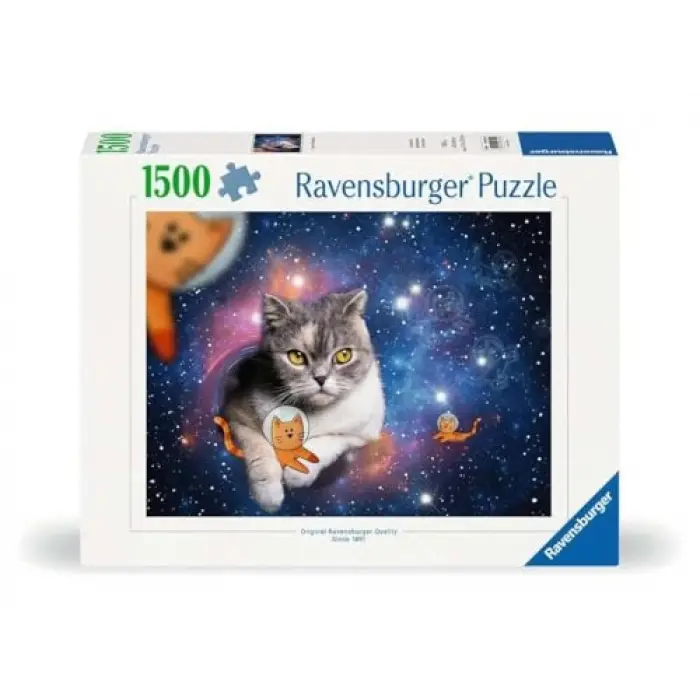1500p Uzayda Kediler Puzzle