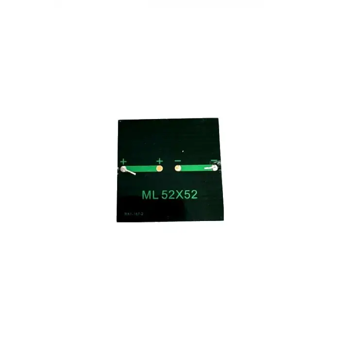 1.5V 250mA 52x52mm Güneş Paneli - Solar Panel