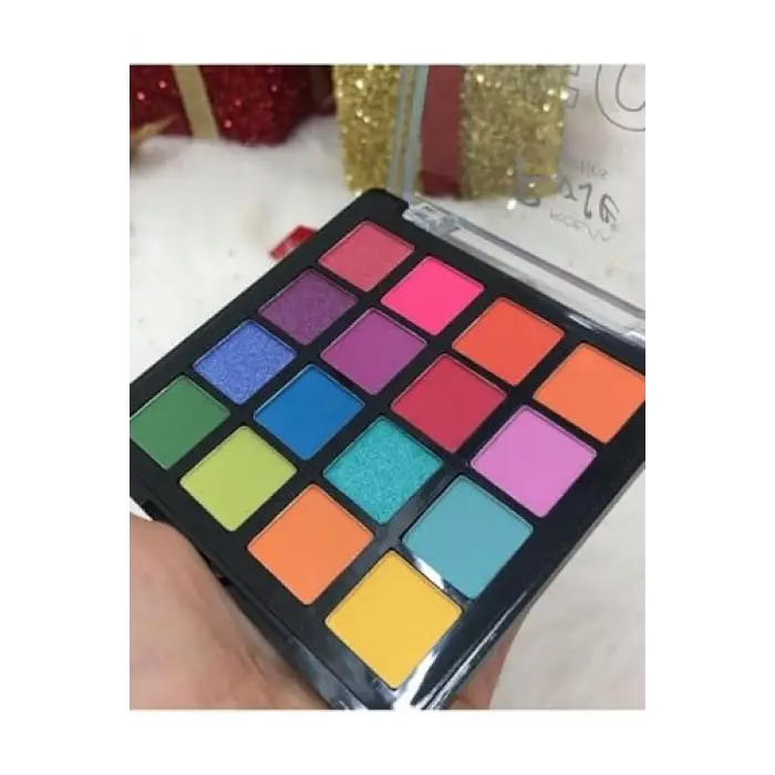 16lı Renkli Göz Far Paleti Neon