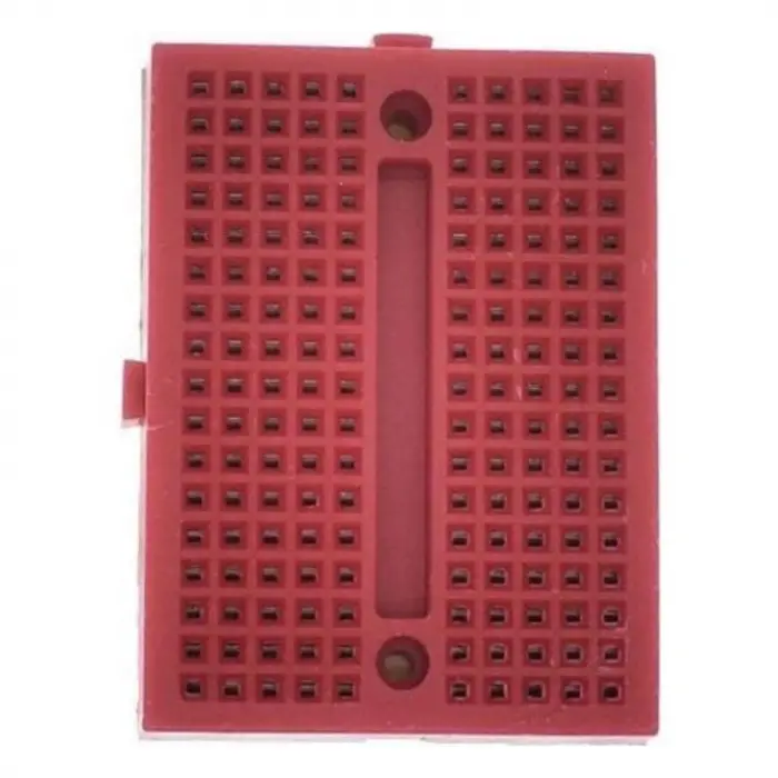 170 pin kırmızı mini breadboard