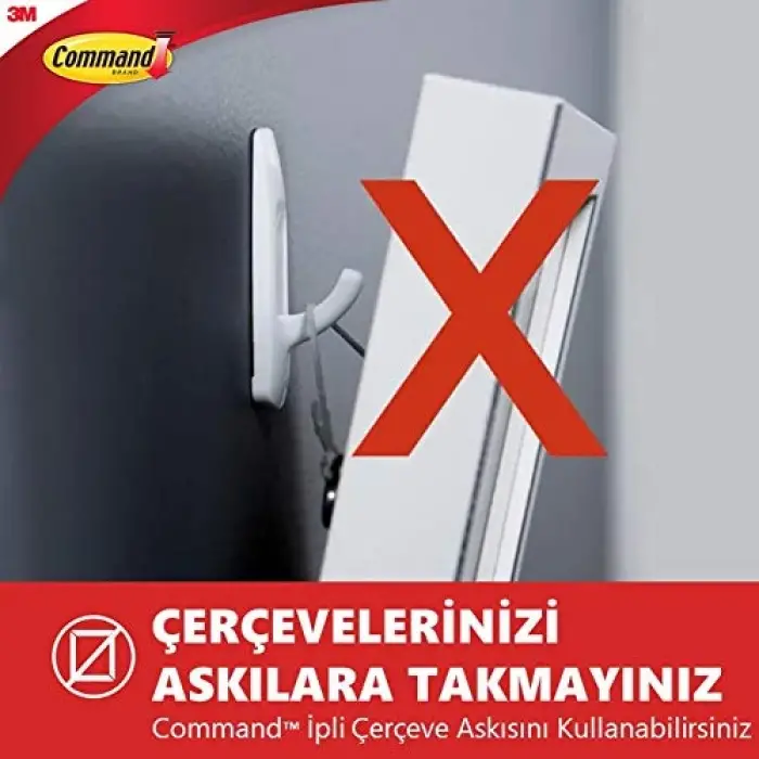 17091 Şeffaf Orta Boy Askı Kancası