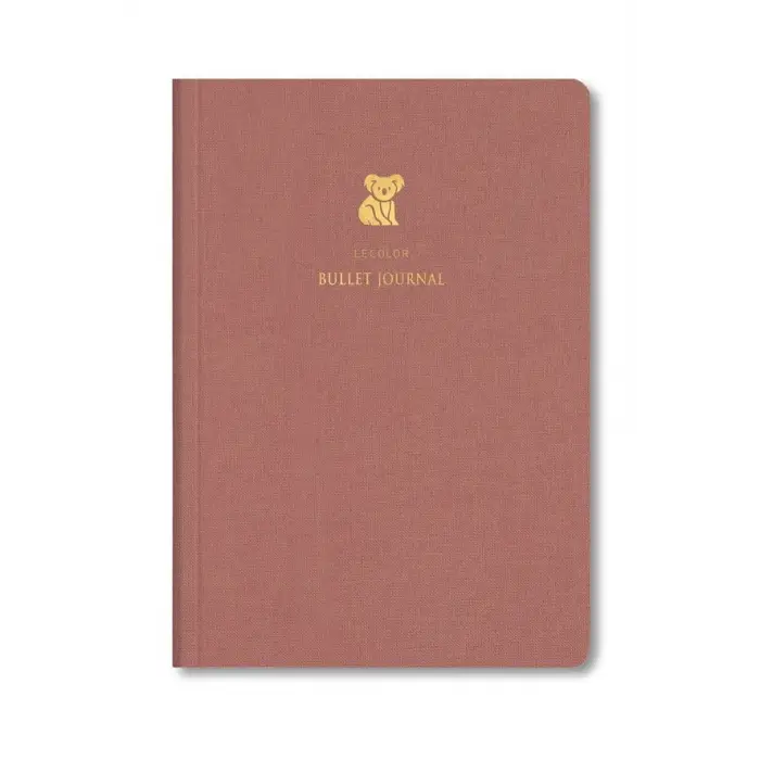 17X24 Keten Noktalı Bullet Journal Defter Koala