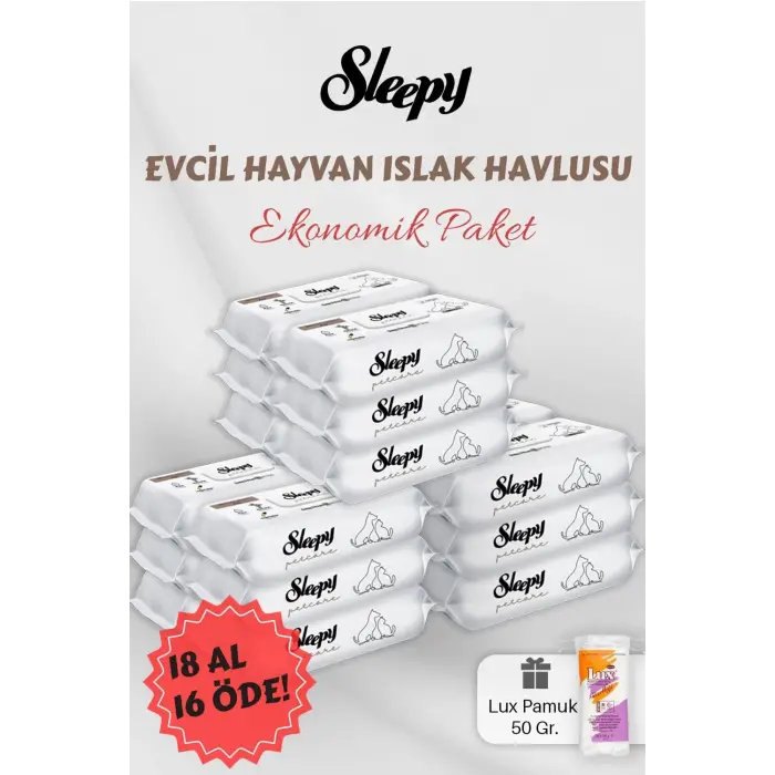 18 AL 16 Öde Evcil Hayvan Mendili