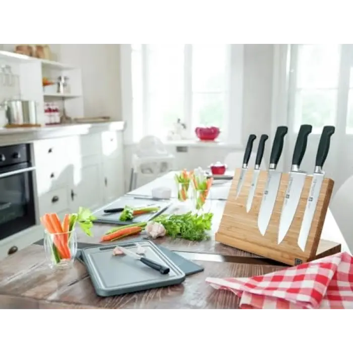 18 cm oluklu kenarlı Santoku bıçağı