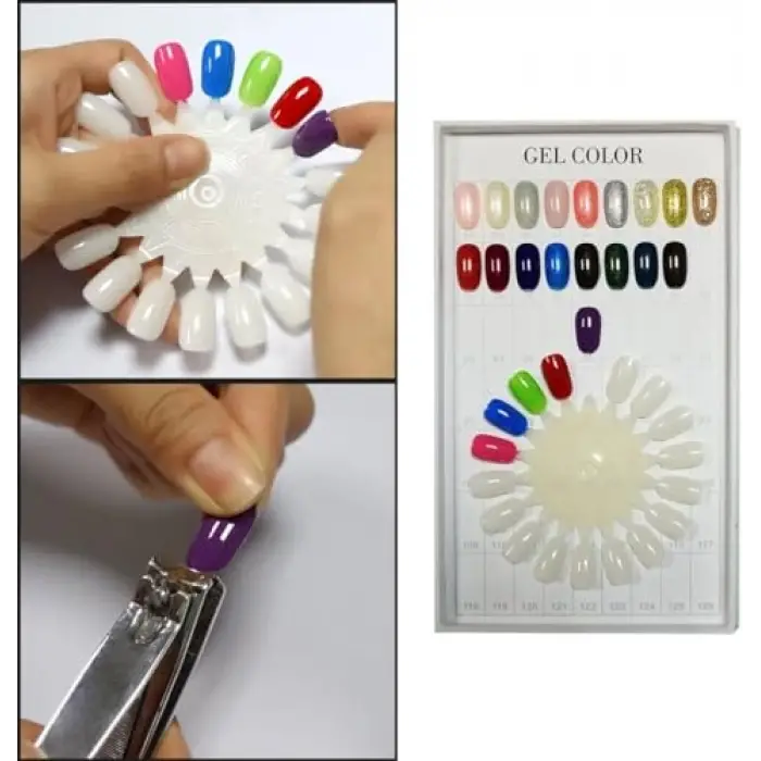 18li Renk Kartelası, 10 Adet