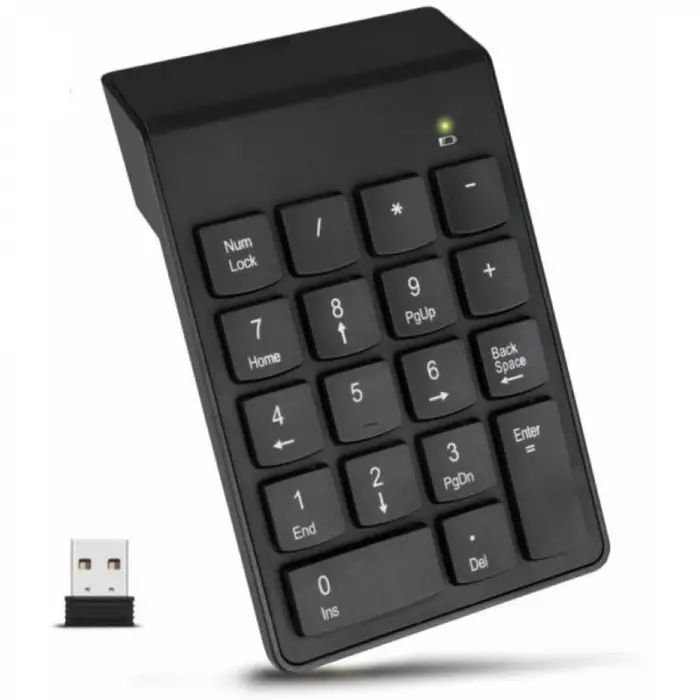 18 Tuşlu Kablosuz Numerik Keypad