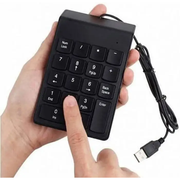 18 Tuşlu USB Kablolu Numerik Keypad