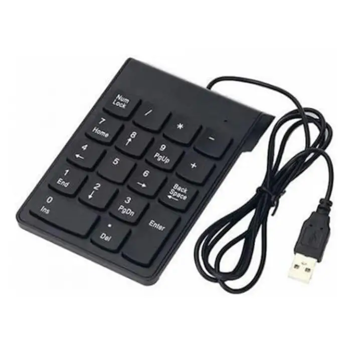 18 Tuşlu USB Kablolu Numerik Keypad