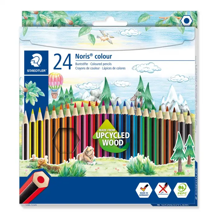 185 C24 Noris Color Kuru Boya 24lü