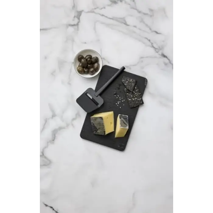 19 Cm Siyah Paslanmaz Çelik Peynir Dilimleyici