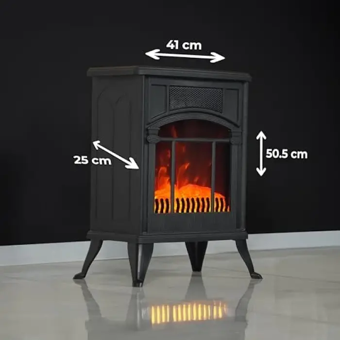 1900 W Ayaklı Şömine