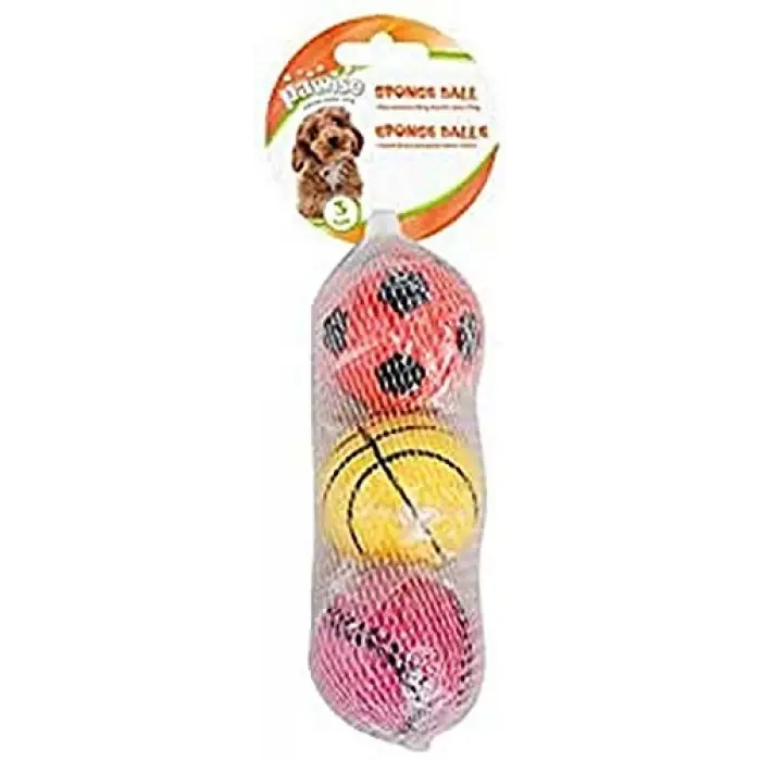 19,5 cm Sünger Top, 3 Adet