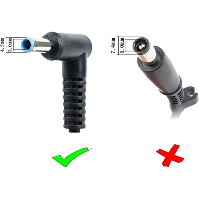19.5V 2.31A 45W 4.5 mm 3.0 mm Laptop Şarj Adaptörü