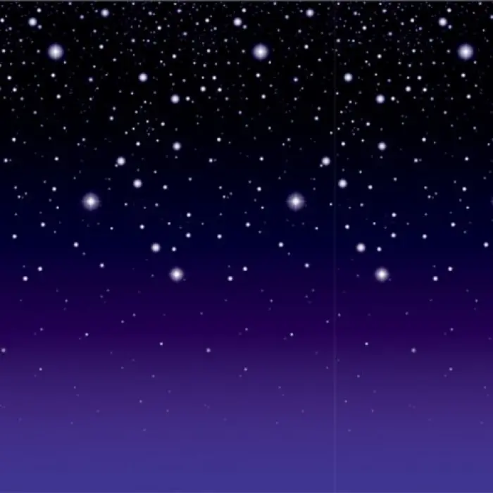 1er Pack Starry Nıght Arka Plan, 4-feet 30-feet