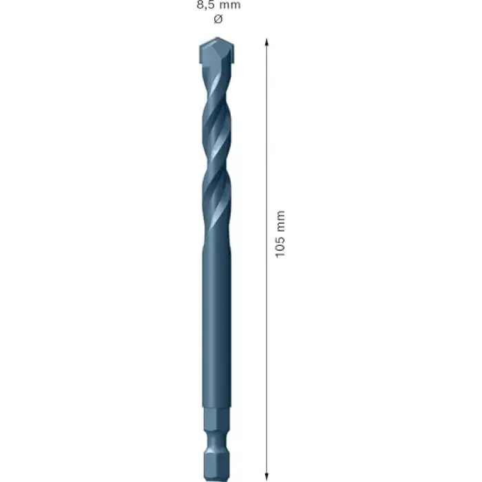 1x Expert Power Change Plus Pilot Delme Ucu, Ø 8,5 mm, Altıgen Şaft
