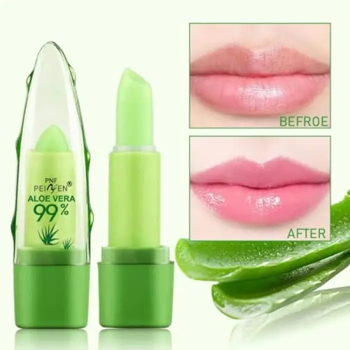 2 Adet Aloe Vera Özlü Sihirli Ruj