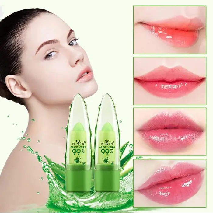 2 Adet Aloe Vera Özlü Sihirli Ruj