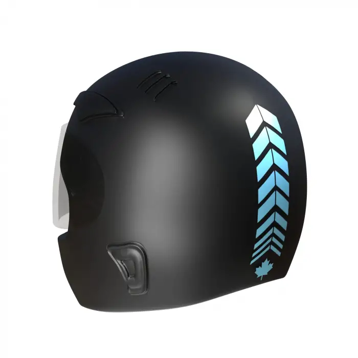 2 Adet Sport Kask Araba Ayna Nane Yeşili Kask Sticker