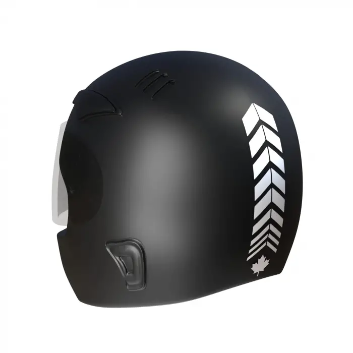 2 Adet Sport Kask, Araba Ayna Süt Beyaz Kask Stickerı