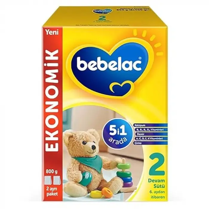2 Devam Sütü 800 g 6-9 Ay