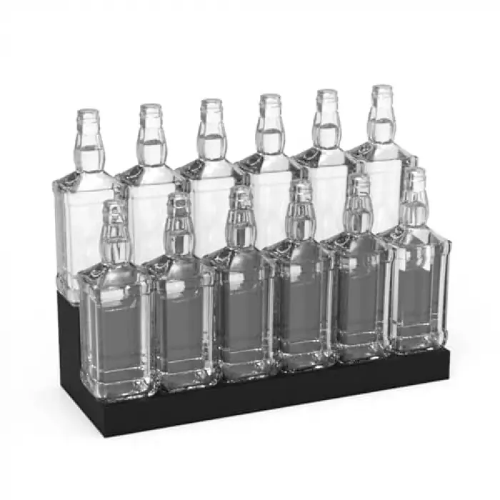 2 Katlı Bar Içki Standı Model-1 Siyah