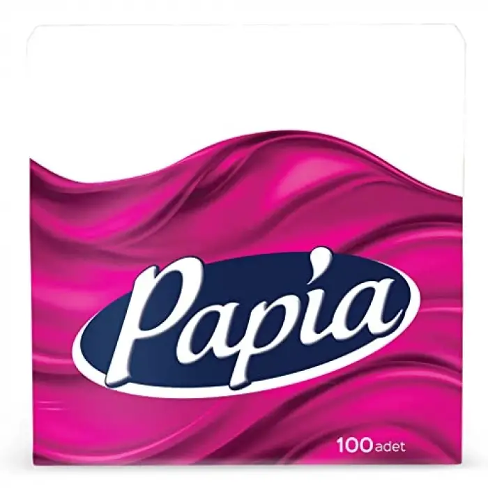 2 Katlı Beyaz Peçete, 100 Adet