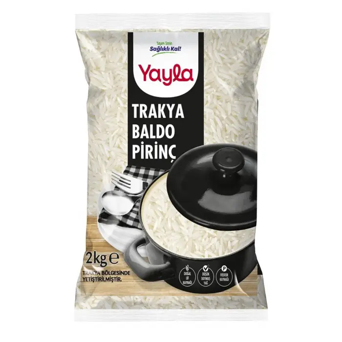 2 kg Trakya Baldo Pirinç