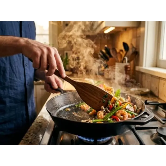 2li Ceviz Spatula Seti, El İşçiliği