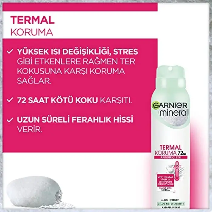 2li Mineral Termal Koruma Sprey Deodorant Seti