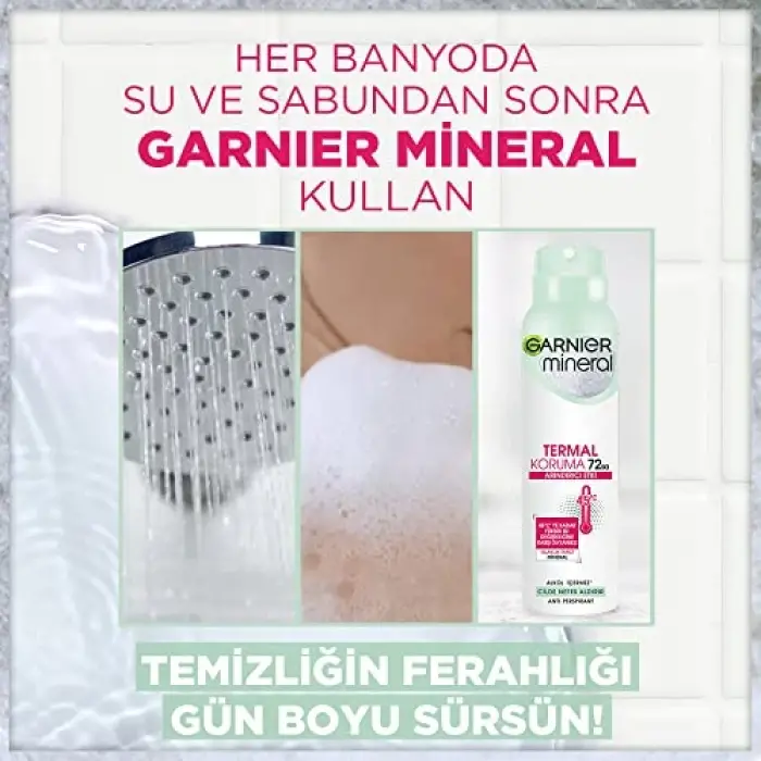 2li Mineral Termal Koruma Sprey Deodorant Seti