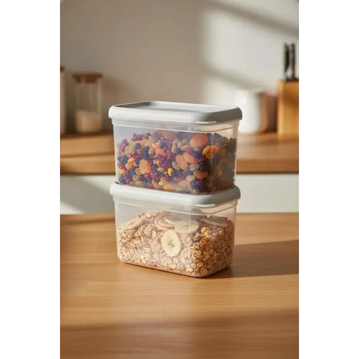 2li Saklama Kabı 1900 Ml Beyaz