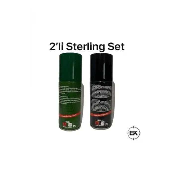 2li Sterling Silah Bakım Sprey Seti