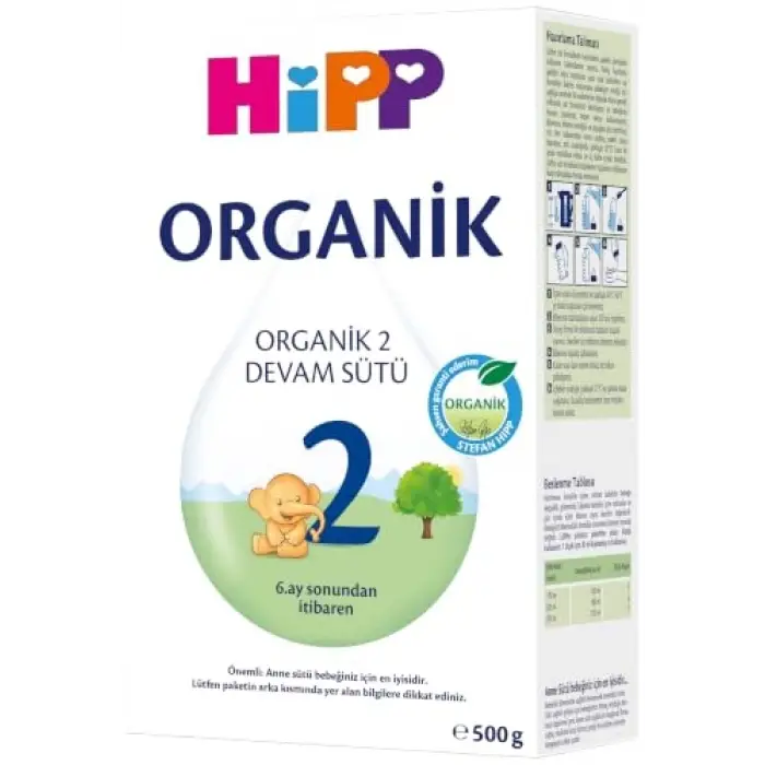 2 Organik 2 Devam Sütü