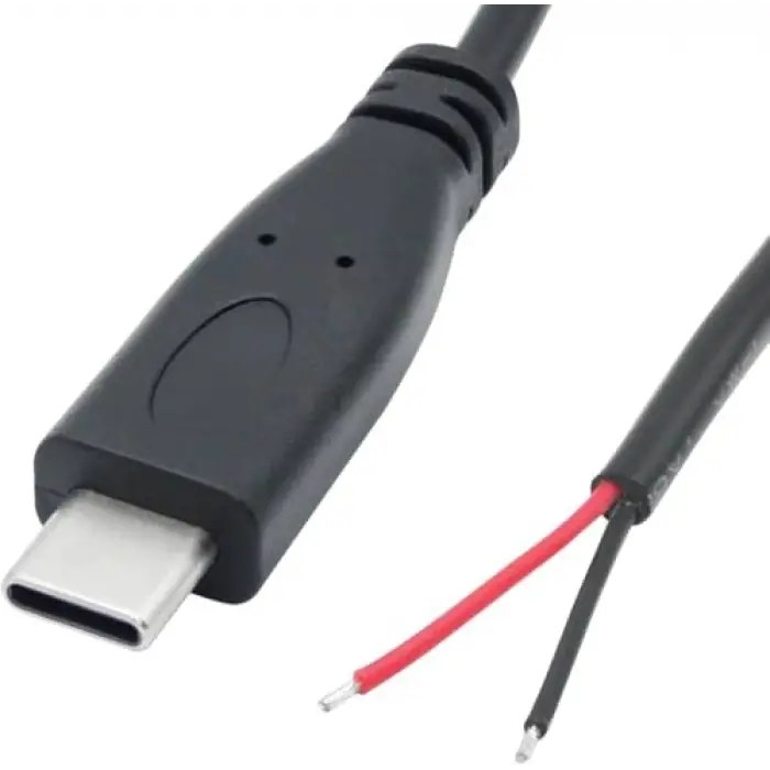 2 Pin Çıkışlı Type-C Adaptör Kablosu