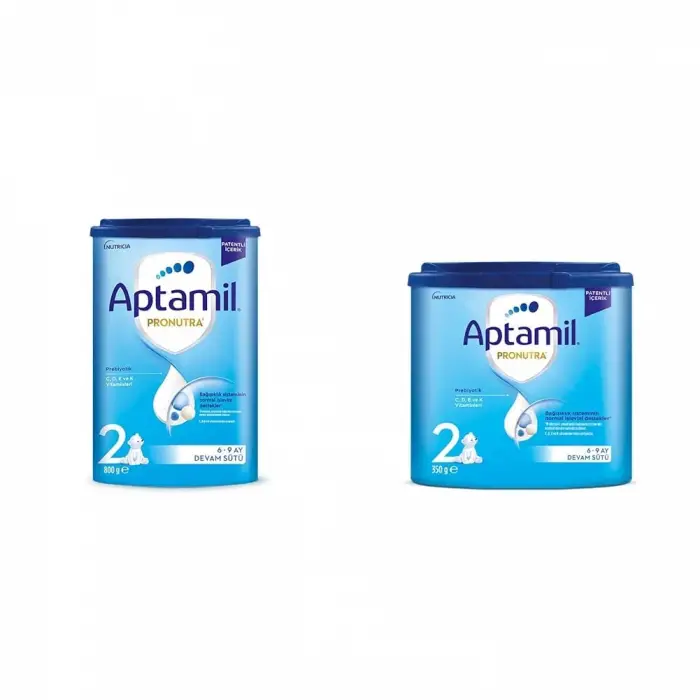 2 Prebiyotikli Devam Sütü 800 g ve 2 Prebiyotikli Devam Sütü 350 g
