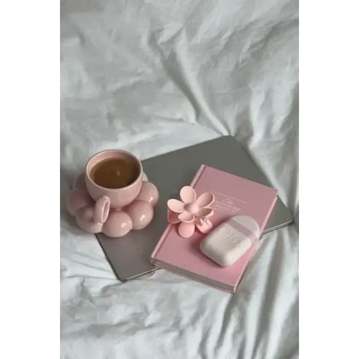 2 Set, 4 Parça Bulut Model Türk Kahvesi Fincanı, 90 ml