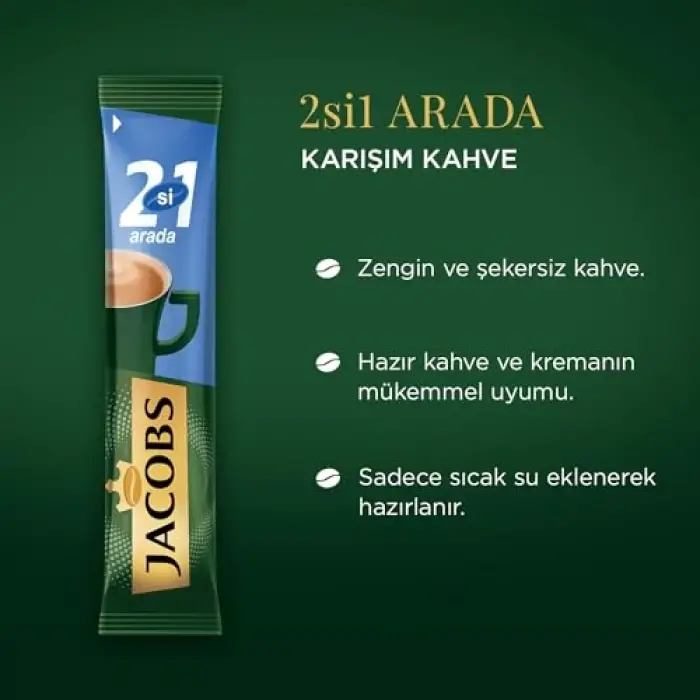 2si 1 Arada 10.5 Gram x 40, Kahve